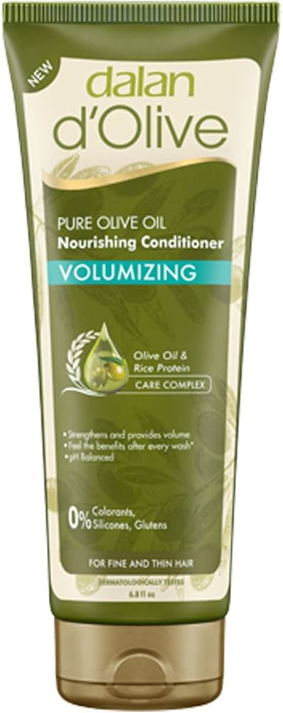 d'Olive CONDITIONER | 6.76 fl. oz. (200ML) | NEW | VOLUMIZING - Authentic Turkish & Mediterranean Food | TG Gourmet