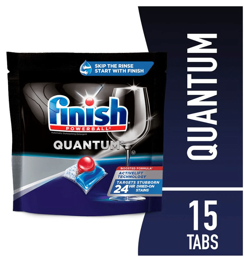 FINISH QUANTUM CAPSULE DISHWASHING DETERGENT 15 tabs - TULUMBA