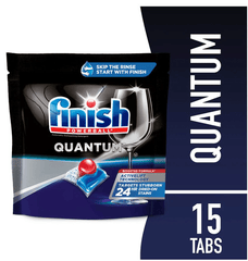 FINISH QUANTUM CAPSULE DISHWASHING DETERGENT 15 tabs - TULUMBA