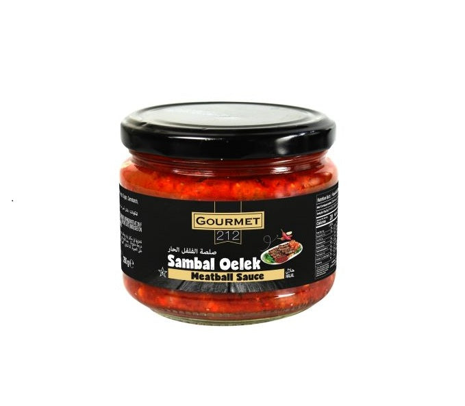 Gourmet212 Sambal Oelek Chili Sauce (Kosher) - Fiery Pantry Workhorse | TG Gourmet