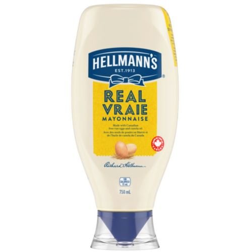 Hellmann's Real Mayonnaise Big Squeeze 25.5 fl oz (750 ml) Bottle | TG Gourmet