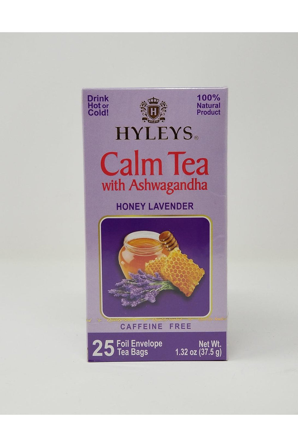 HYLEYS CALM TEAT || ASHWAGANDHA HONEY || LAVENDER || HERBAL SUPPLEMENT 1.32oz