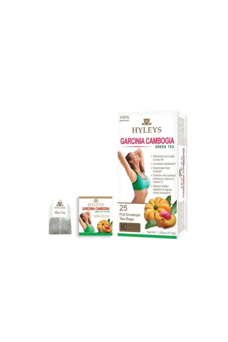 HYLEYS GARCINIA CAMBOGIA GREEN TEA 1.32oz - TULUMBA