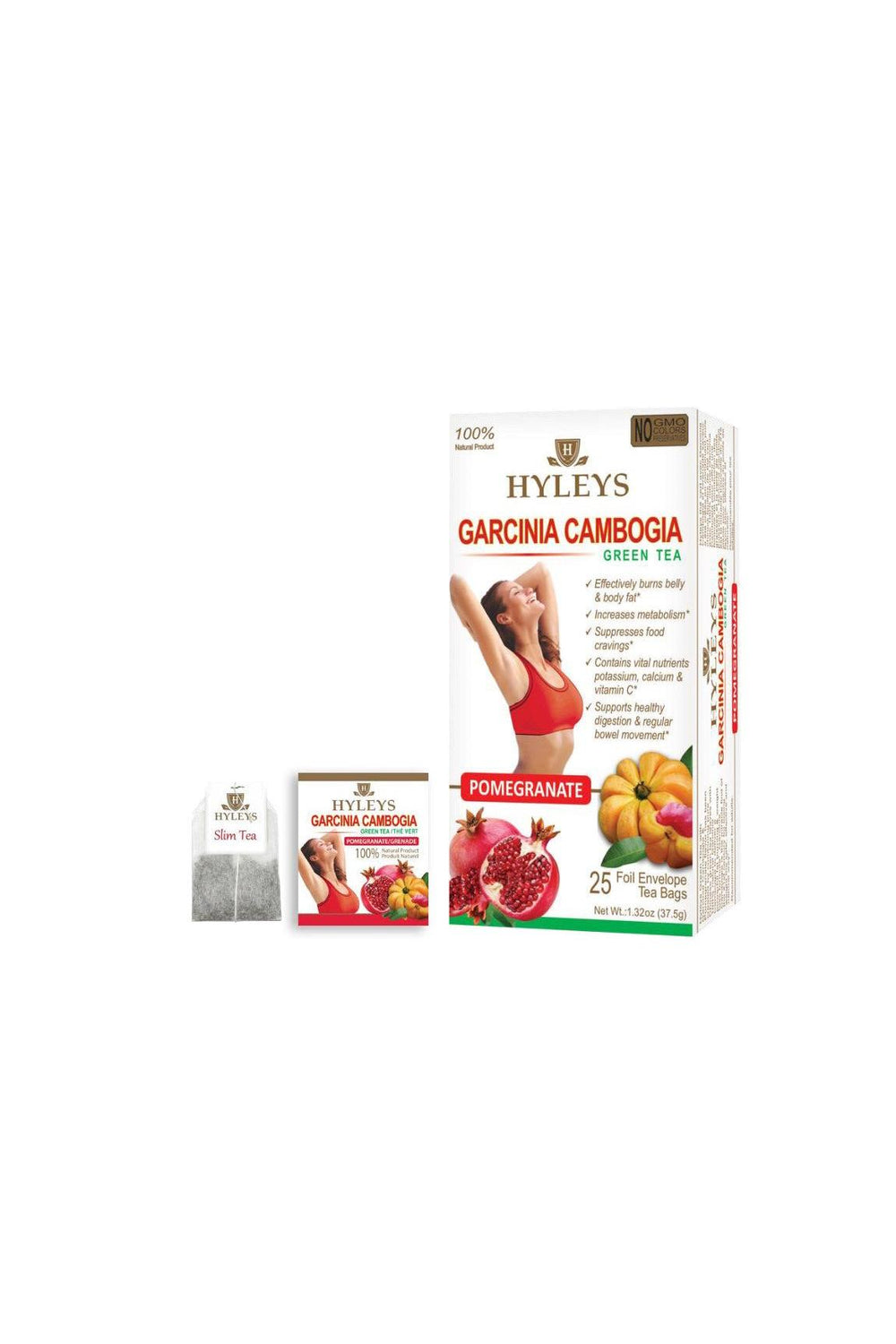 HYLEYS GARCINIA CAMBOGIA POMEGRANATE 1.32oz