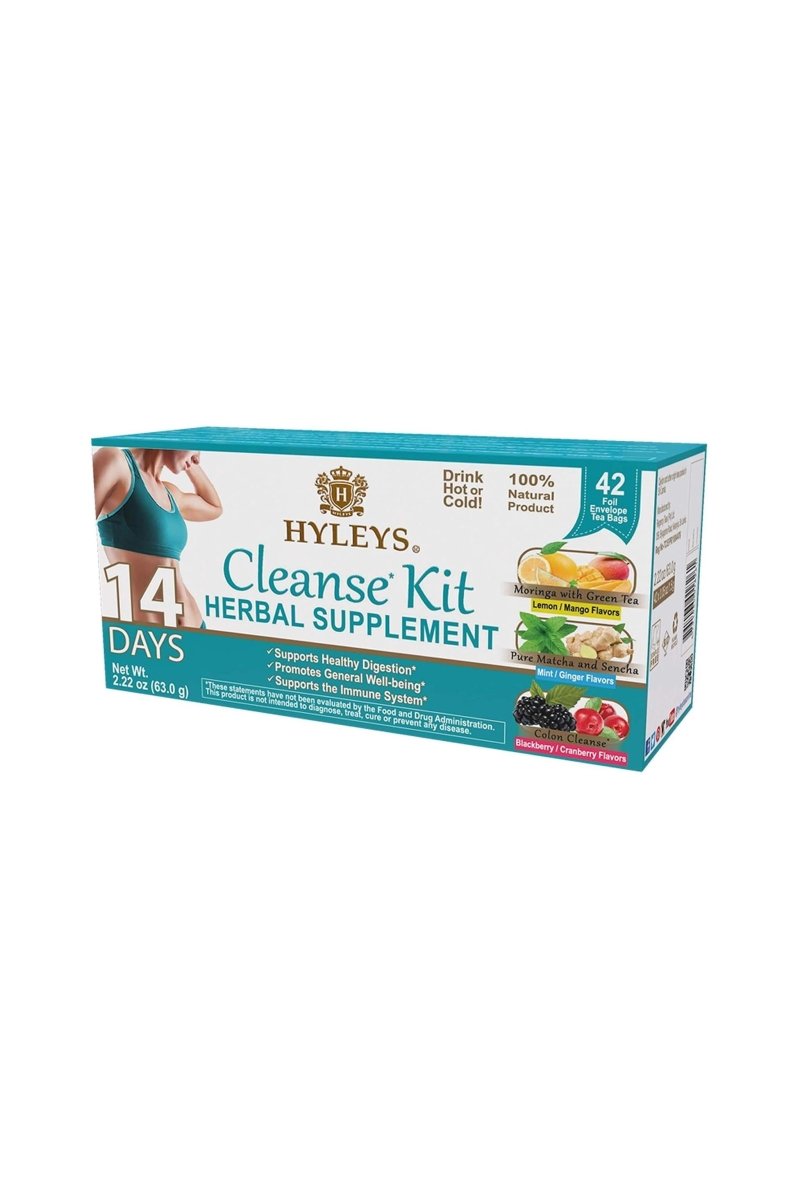 HYLEYS 14 DAYS CLEANSE KIT | 42 TEA BAGS | 2.22oz - TULUMBA