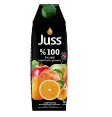 Juss 100% Mixed Fruit Juice 33.8 fl oz (1 L) Tetra Pak - No Added Sugar | TG Gourmet