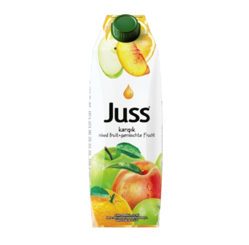 Juss Mixed Fruit Nectar 33.8 fl oz (1 L) Tetra Pak - Orchard Medley | TG Gourmet