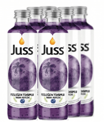 JUSS BLUEBERRY BASIL SEED DRINK 8.45 OZ (250ML)(GLASS BOTTLE) - TULUMBA