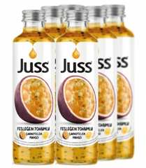 JUSS PASSIONFRUIT/MANGO BASIL SEED DRINK 8.45 OZ (250ML) (GLASS BOTTLE) - TULUMBA