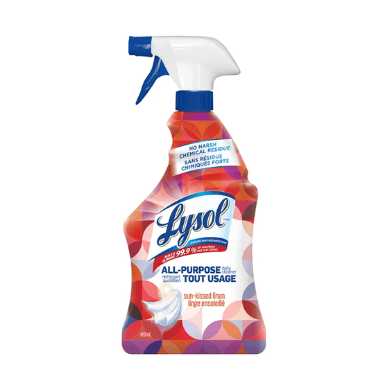Lysol All-Purpose Cleaner 22 fl oz Sun Kissed Linen - Authentic Turkish & Mediterranean Food | TG Gourmet