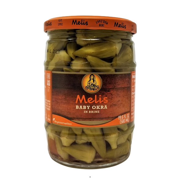 MELIS BABY OKRA (CICEK BAMYA) 580 ml - Authentic Turkish & Mediterranean Food | TG Gourmet