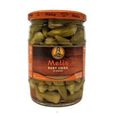 MELIS BABY OKRA (CICEK BAMYA) 580 ml - Authentic Turkish & Mediterranean Food | TG Gourmet