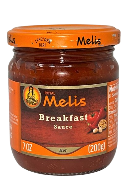MELIS BREAKFAST SPREAD HOT 210 ML - Authentic Turkish & Mediterranean Food | TG Gourmet