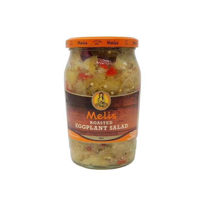 Melis Roasted Eggplant Salad 24.34 fl oz (720 ml) Jar - Ready Meze | TG Gourmet