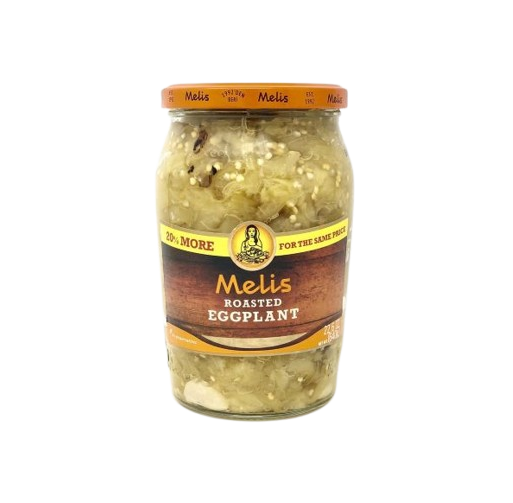 Melis Roasted Eggplants 24.3 fl oz (720 ml) Jar - Common Turkish Pantry Hero | TG Gourmet