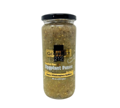 GURME 212 ROASTED EGGPLANT 16OZ JAR - Authentic Turkish & Mediterranean Food | TG Gourmet