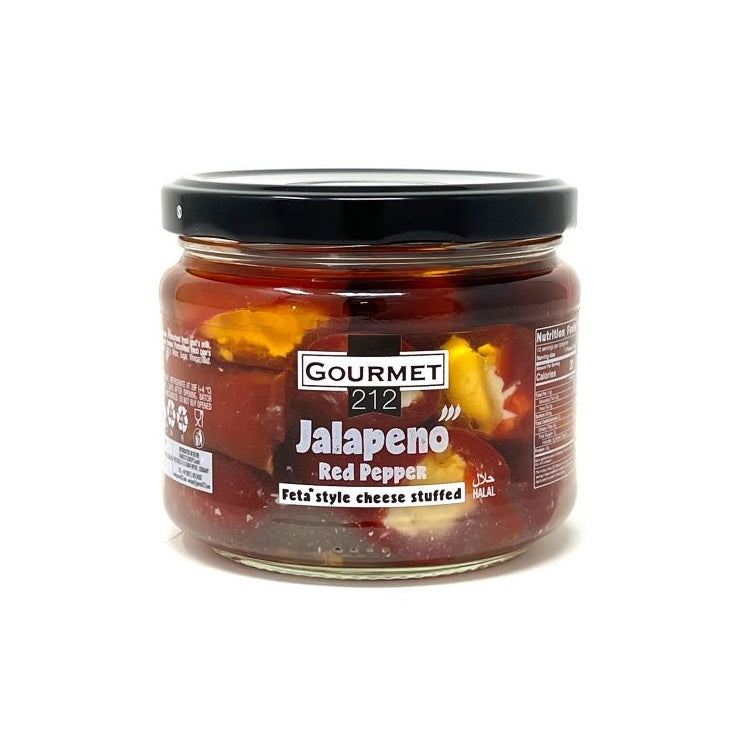 Cheese Stuffed Red Jalapeno Pepper 10.58 oz - Authentic Turkish & Mediterranean Food | TG Gourmet
