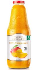 Nature’s Goodness Mango Juice All-Natural 33.82 fl oz (Kosher) - Authentic Turkish & Mediterranean Food | TG Gourmet