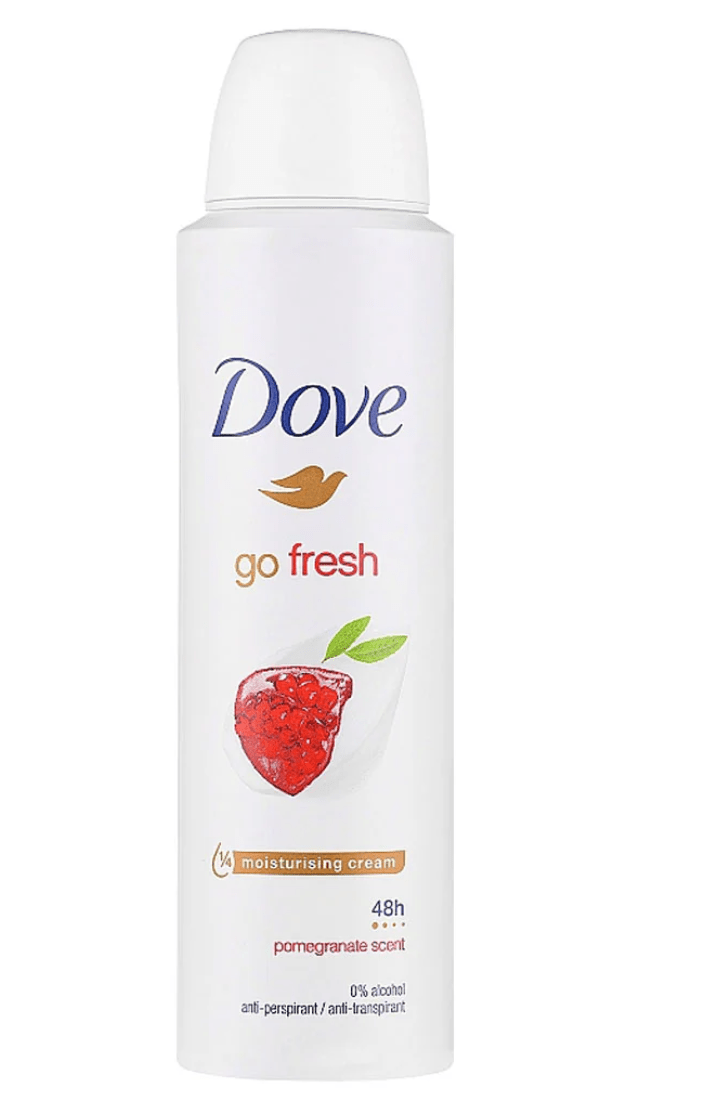 Dove Body Spray Pomegranate 150ml - TULUMBA