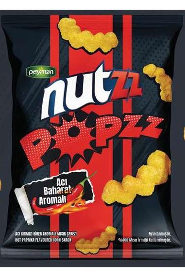 Peyman Nutzz Popzz Hot Spicy 90gr
