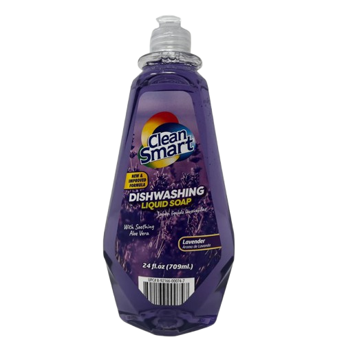 CLEAN SMART DISHWASHING LIQUID || LAVENDER || 24 fl.oz - Authentic Turkish & Mediterranean Food | TG Gourmet