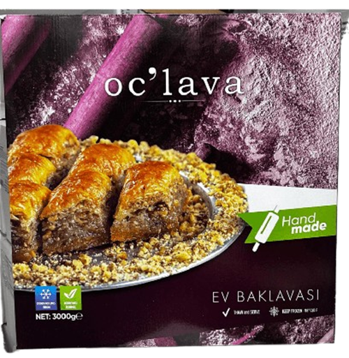 OCLAVA Homemade Baklava 3KG - Authentic Turkish & Mediterranean Food | TG Gourmet