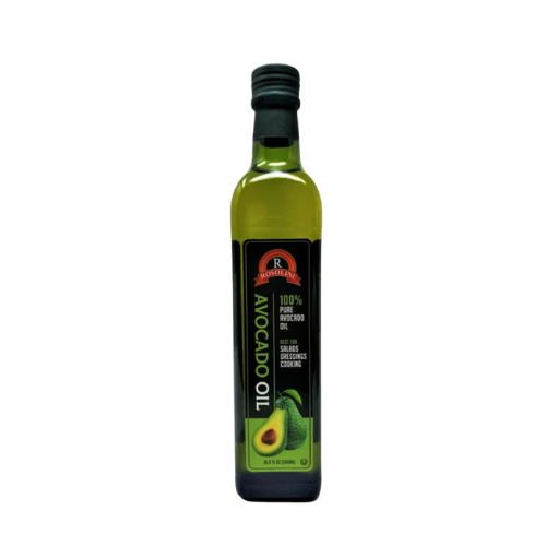 Rosolini Avocado Oil 17 fl oz (500 ml) Bottle - High-Heat Cooking Oil | TG Gourmet