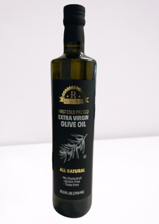 Rosolini Extra Virgin Olive Oil 25.5 fl oz (750 ml) Dorica Glass Bottle | TG Gourmet