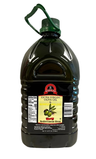 Rosolini EVOO & Sunflower Oil Blend 101.4 fl oz (3 L) Value Jug (Kosher) | TG Gourmet