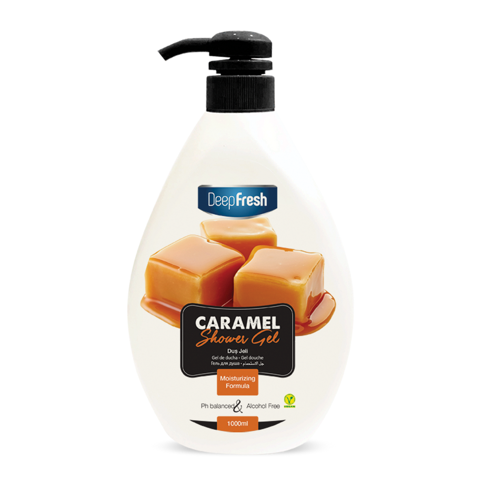 DEEPFRESH SHOWER GEL 34 OZ CARAMEL - Authentic Turkish & Mediterranean Food | TG Gourmet