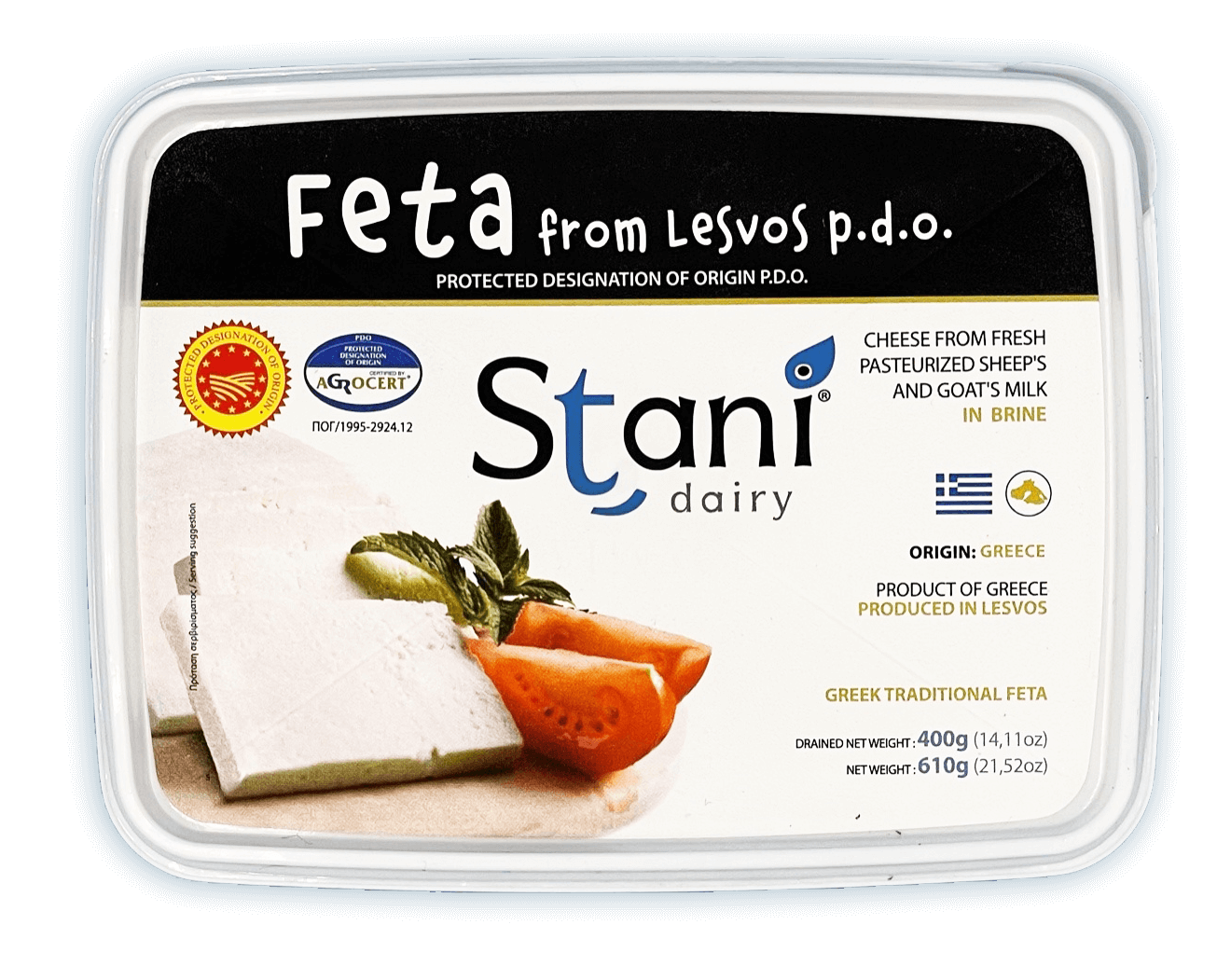 STANI DAIRY FETA CHEESE 400 GR(14.11 OZ) - TULUMBA