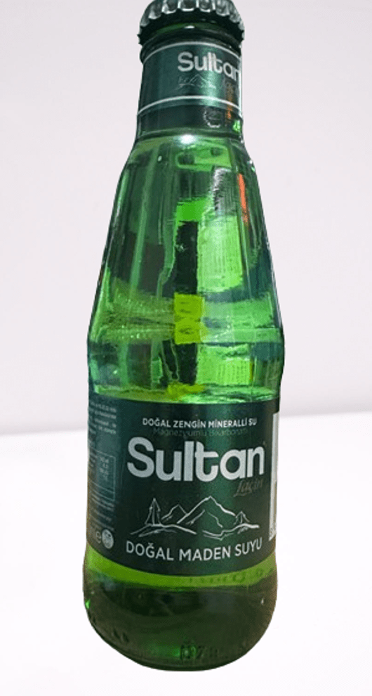 Sultan Natural Sparkling Mineral Water 6.76 fl oz (200ml), 24-Pack | TG Gourmet