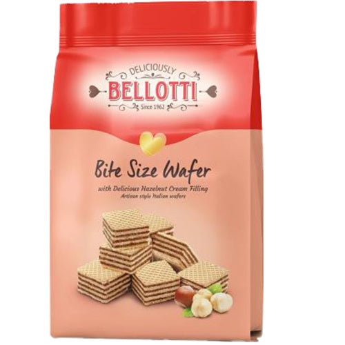 Belotti Wafers with Hazelnut Flavoured Cream 5.29 oz (150g) Pack | TG Gourmet