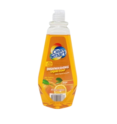 CLEAN SMART DISHWASHING LIQUID ORANGE 24 fl.oz - Authentic Turkish & Mediterranean Food | TG Gourmet