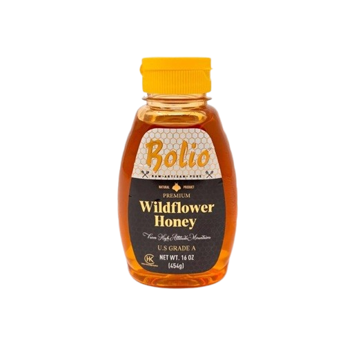 Bolio Blossom Honey Squeeze Bottle 1 lb (454g) - Breakfast Table Size | TG Gourmet