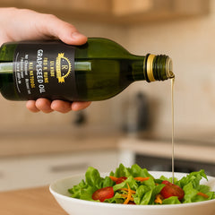 ROSOLINI %100 GRAPESEED OIL 34 fl oz (1000ml) - Authentic Turkish & Mediterranean Food | TG Gourmet