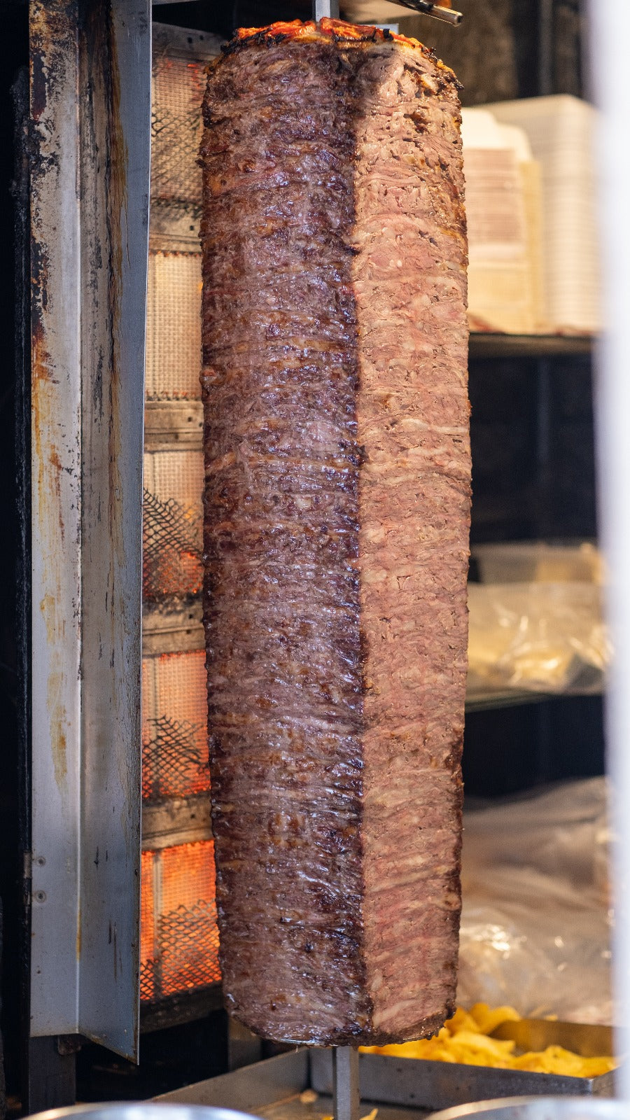 Dedem Beef Gyro Doner Kebab 8oz (227g) - Authentic Turkish & Mediterranean Food | TG Gourmet