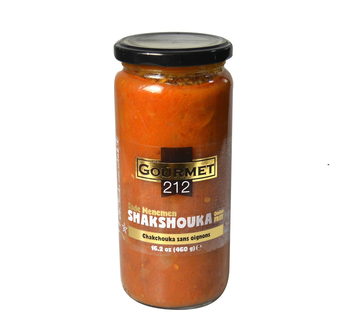 Gourmet212 Shakshuka Without Onion 16 oz Jar (Kosher) - Ready Pepper Stew | TG Gourmet