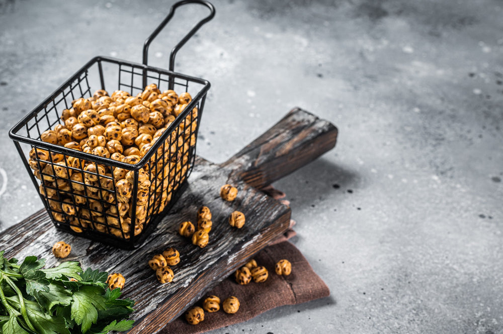 Peyman Bahceden Double Roasted Chickpeas 5.29 oz (150g) -Gluten Free- High Fiber - Authentic Turkish & Mediterranean Food | TG Gourmet