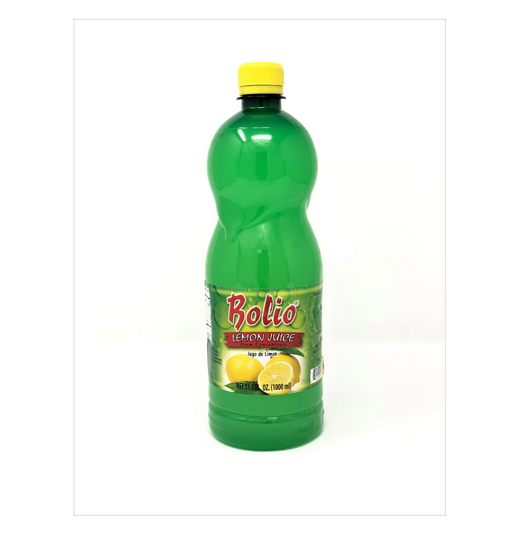 Bolio Lemon Juice 101 fl oz (3 L) Jug - Foodservice Citrus Supply | TG Gourmet