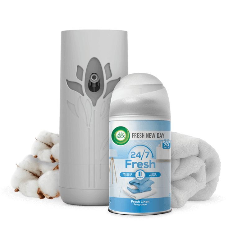 Air Wick Freshmatic Machine with Refill - Santorini Sunrise Fresh Linen with Magnolia Flowers