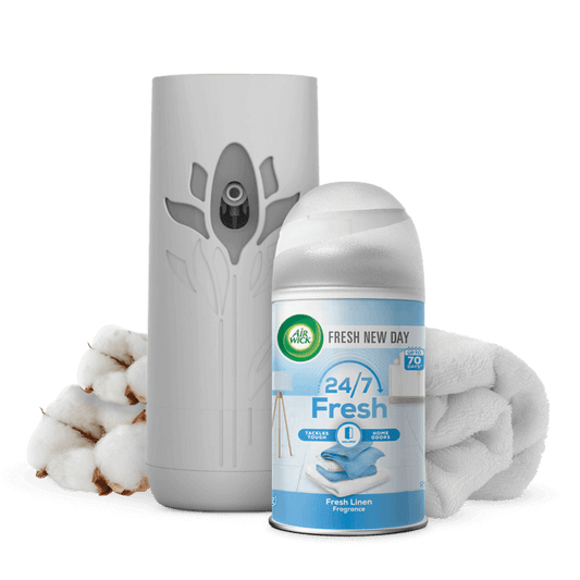 Air Wick Freshmatic Machine with Refill - Santorini Sunrise Fresh Linen with Magnolia Flowers