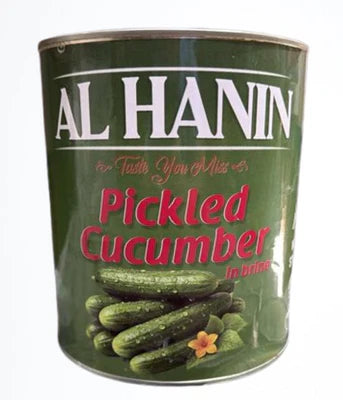 Al Hanin Cucumber Pickle 101 fl oz (3 kg) (30-36 Calibre)