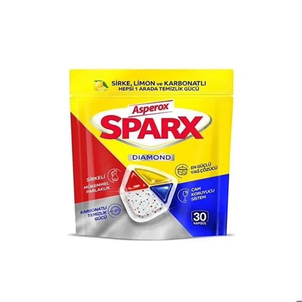 Asperox Sparx Diamond Dishwasher Capsule 20 Unit