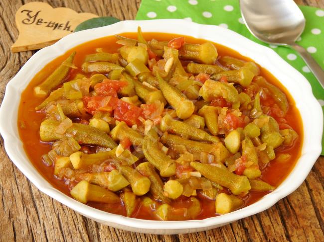 MELIS OKRA (SULTAN BAMYA) IN BRINE 720 ML - Authentic Turkish & Mediterranean Food | TG Gourmet