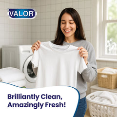 Valor Laundry Detergent Fresh Scent 100 fl oz - Authentic Turkish & Mediterranean Food | TG Gourmet