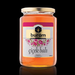 Buram Blossom Honey 5 lb (2270g) Squeeze Bottle