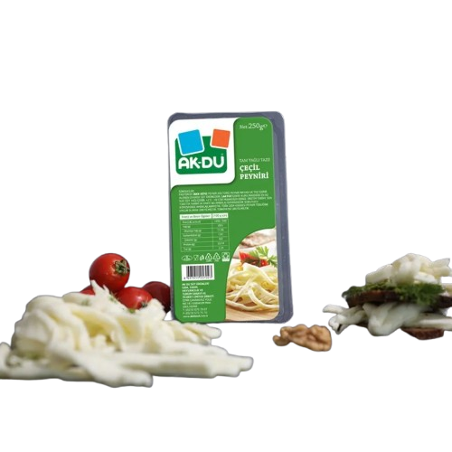 AKDU SHALLAL (CECIL) CHEESE 200GR - Authentic Turkish & Mediterranean Food | TG Gourmet