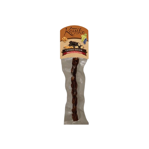 Keyifce Turkish Delight with Molasses & Walnut 3.5 oz (100g) Bar | TG Gourmet