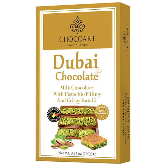 ChocoArt Dubai Chocolate 3.5 oz (100 g)